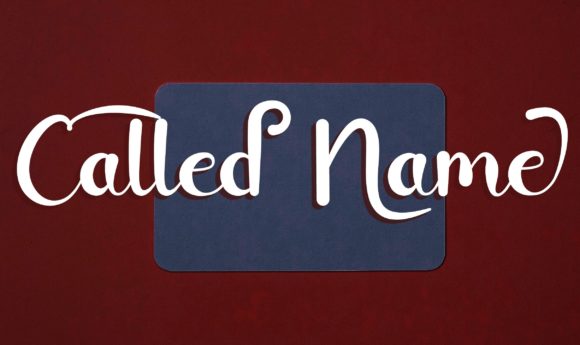Called Name: A Handwritten Font for Modern Marketing