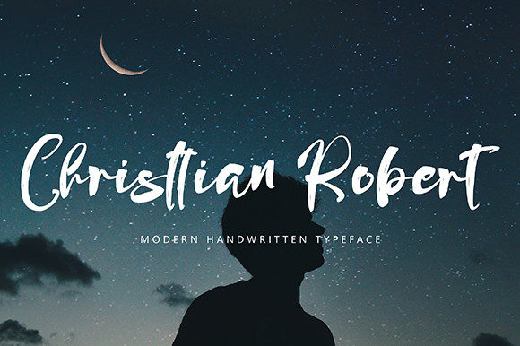 Christtian Robert: A Handwritten Font for Modern Web Design