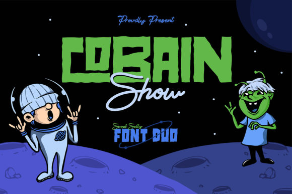 Cobain Show: A Modern Font for Polished Branding