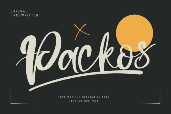 Discover the Elegance of Packos Font