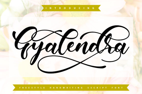 Gyalendra: A Stylish Font for Branding Success