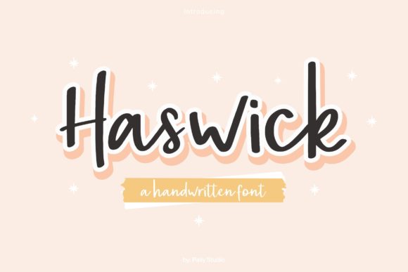 Haswick: The Handwritten Font That Elevates Your Campaigns