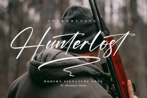 Hunterlost Font for Elegant Web Design
