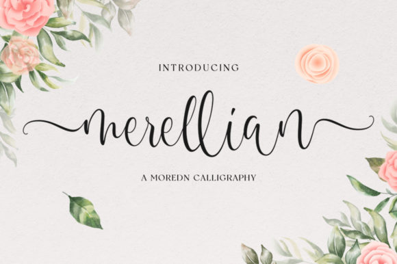 Merellian: A Script Font That Elevates Editorial Design
