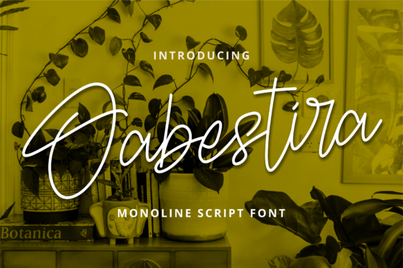 Oabestira: A Handwritten Font for Modern Brand Campaigns