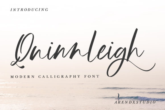 Quinnleigh: A Script Font for Modern Branding