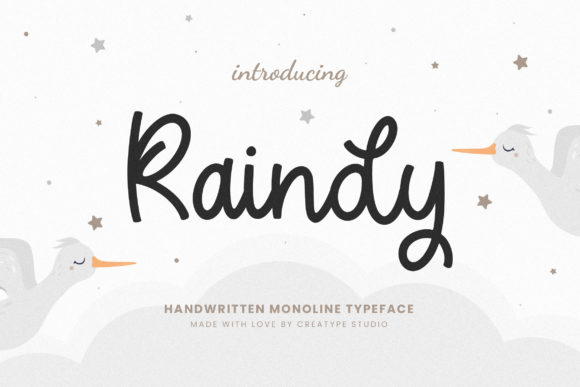 Raindy: A Handwritten Font That Adds Charm to Web Designs