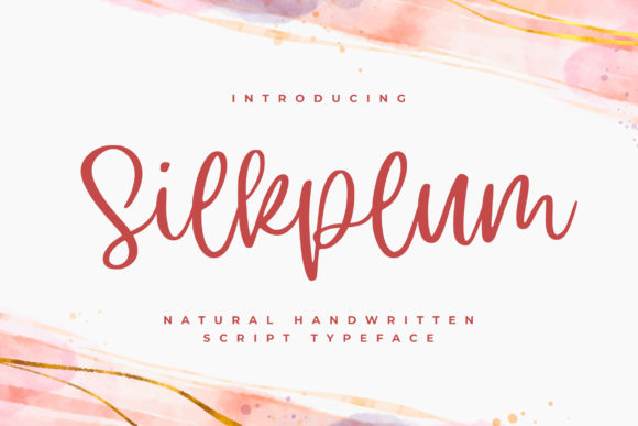 Silkplum: A Playful Font for a Polished Brand Look