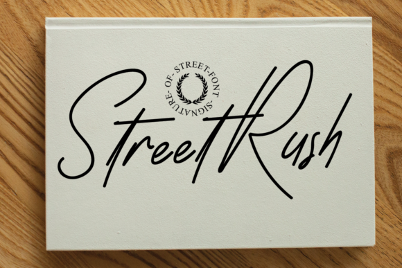 Street Rush: A Versatile Script Font for Branding Projects