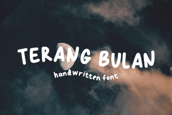 Terang Bulan: A Playful Font for Handmade Creations