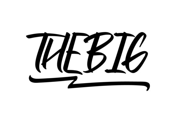 The Big Font: A Handcrafted Style for Creative Projects